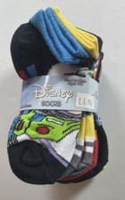 6 PAIRS Disney TOY STORY no show SOCKS SIZE 4-6 LL56