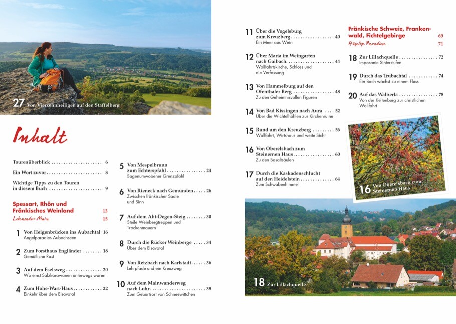 Thumbnail - Das Wanderbuch Franken, Tassilo Wengel