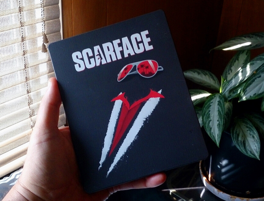 その他 Scarface [Blu-ray] Universal's iconic gangster film Scarface remastered on Blu-ray