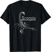 NEW LIMITED Scorpio Zodiac Sign T-Shirt