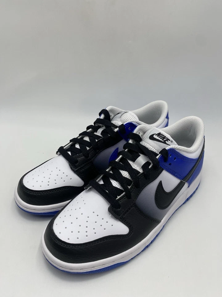 Nike Dunk Low GS Game Royal Black White (HJ9209 400) Size 6Y - Image 4 of 4