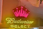 Vintage Budweiser Select Neon Sign – Anheuser-Busch – Works- 2005 Bar / Man Cave