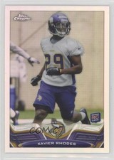 2013 Topps Chrome Refractor Xavier Rhodes #119 e9p