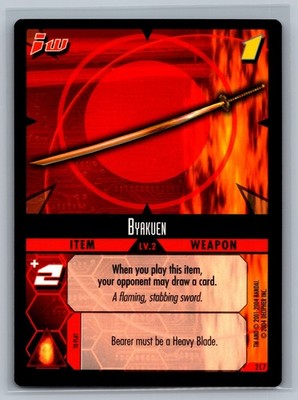 .hack ENEMY TCG 4x Byakuen #2C7 CCG DOT Distortion