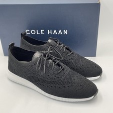 Cole Haan Women s 2 Zerogrand Stitchlite Oxford Black White W11511 US Sz 8.5 NEW