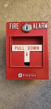Simplex 2099-9795 Fire Alarm Pull Station Single Action Addressable Uses B Key