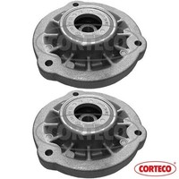 2X FederbeinstüTzlager Corteco 49102316 2 Domlager Federbeinlager Vorne