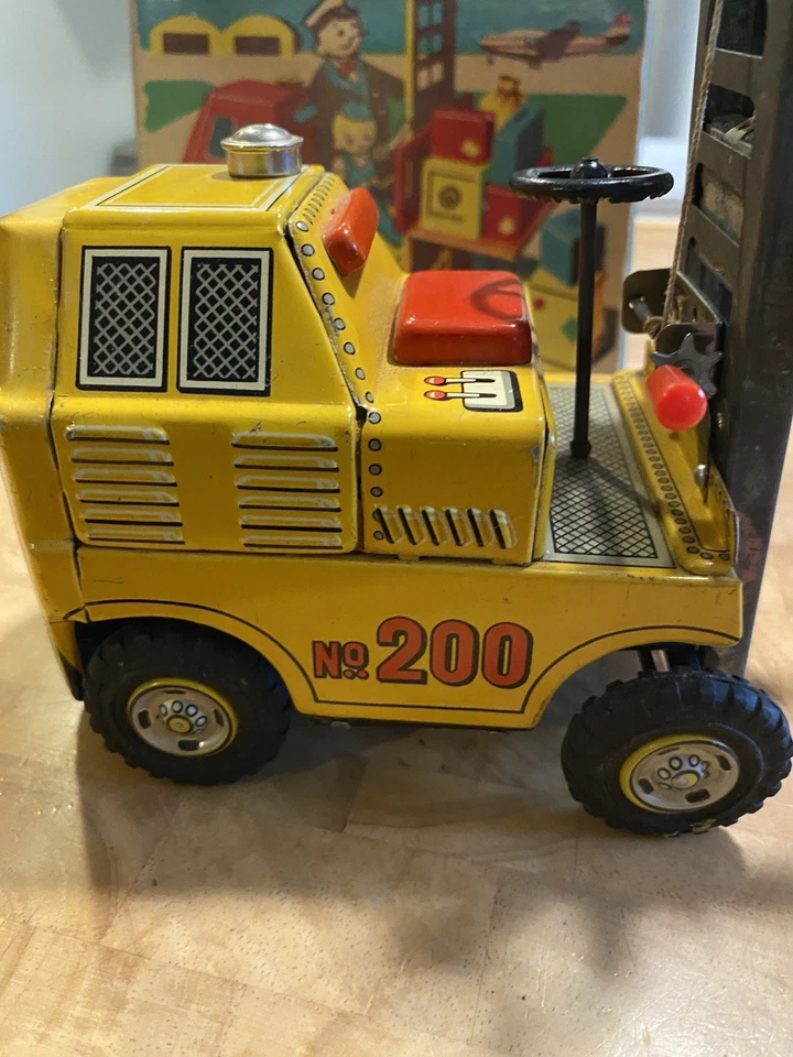 Carretilla elevadora de horquilla Marx #200 caja original Foto 2 de 4