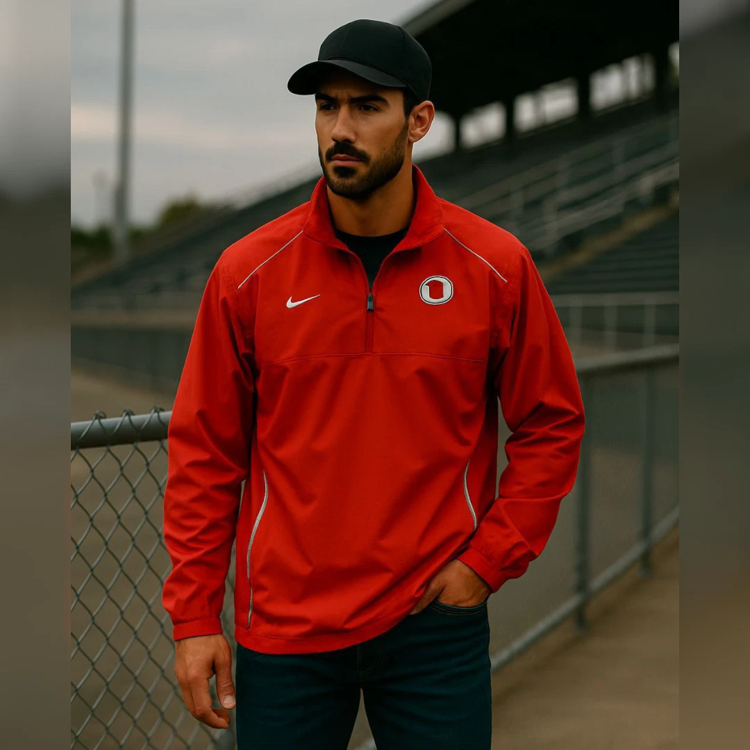 Red Nike Storm-FIT Activewear Jackets for Men for Sale | Shop