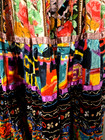 90s SOFT SURROUNDINGS MULTICOLOR & MULTI-PATTERN TIERED LONG BOHO SKIRT SZ M — photo 4