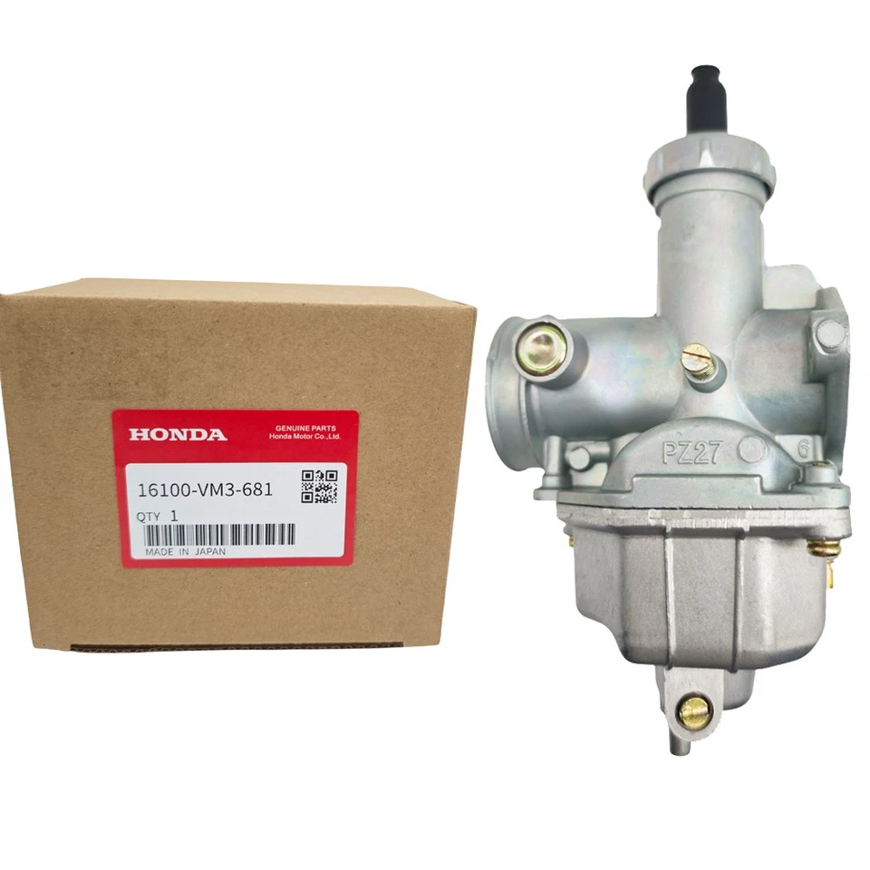Genuine Carburetor 16100-VM3-681 For Honda CM185T CM ATC185 1979-1983 Foto 2 de 4