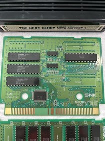 The Next Glory Super Sidekicks 3 - SNK Neo Geo - Authentic Original MVS Cart