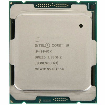 Intel Core i9-9940X 3.30GHz LGA 2066 14 Core 19.25MB X299 SREZ5 CPU Processor
