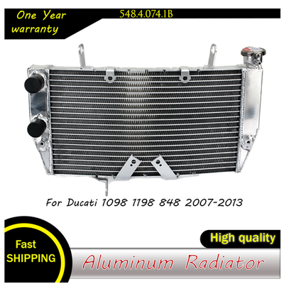 Aluminum Radiator 548.4.074.1B For Ducati 848 1098 1198 ALL Engine