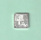 1/10 oz SD Bullion Cross and Flag Square Silver Bar