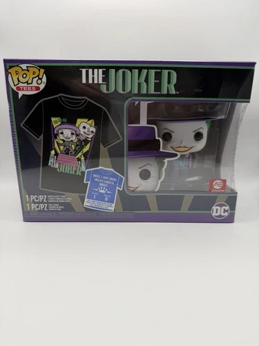 Funko POP! & Tee: Batman 1989 - The Joker w/ Megaphone  AE Exclusive Size Large
