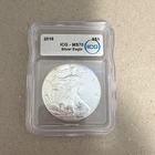 U.S. Mint 2016 American Silver Eagle $1 1 oz .999 Silver ICG MS70