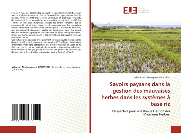 Valentin Akohouegnon Houessou | Savoirs Paysans Dans La Gestion Des Mauvaises...-image