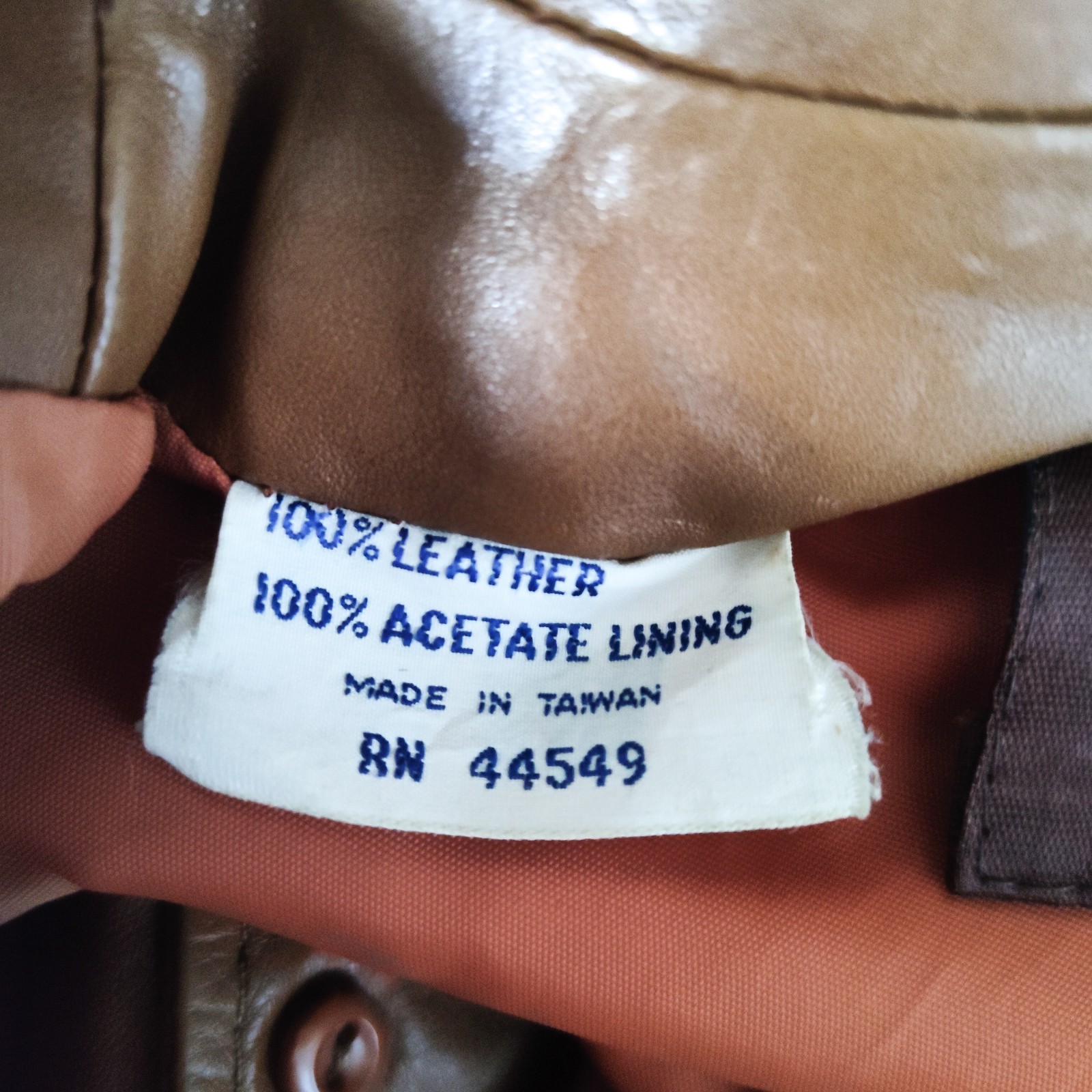 Split End Leather Jacket Womens Small Vintage 70s… - image 17