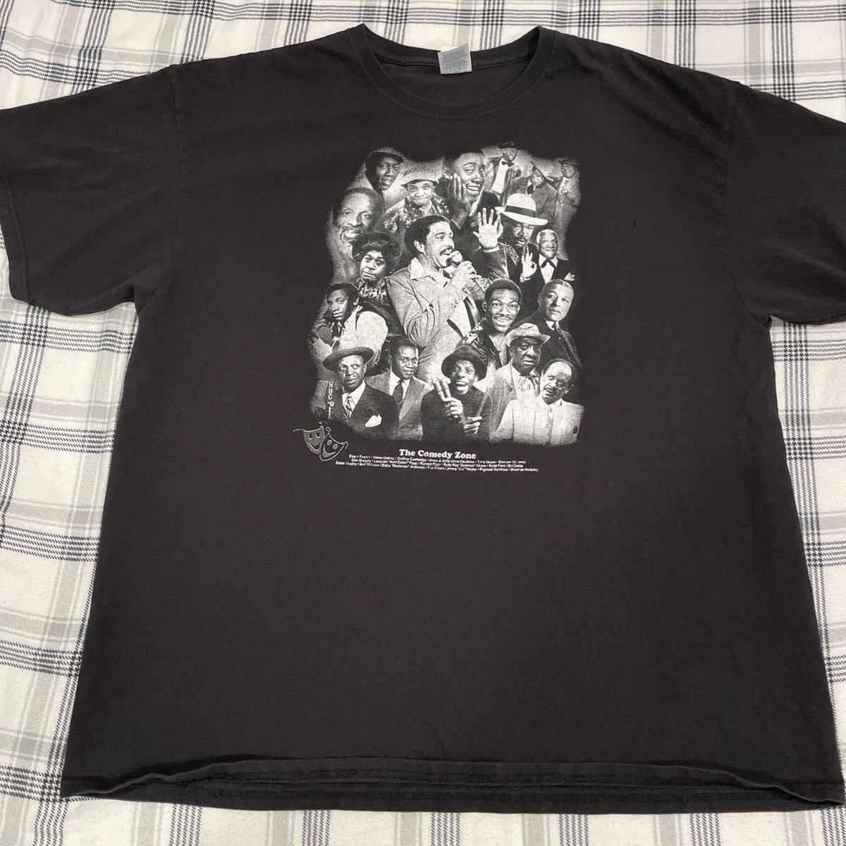 Vintage The Comedy Zone T Shirt Men’s 2XL Black Comedy Richard Pryor View 2