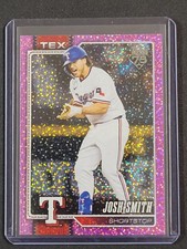 Josh Smith 2026 Topps Series 1 Celebration Baseball pink Confetti variation #169