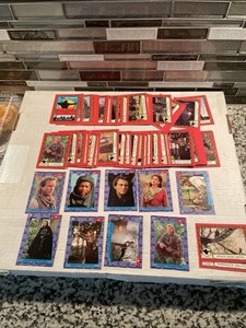 Robin Hood Prince Of Thieves 1991 Topps Card Set + Stickers Set Plus 2 Extras