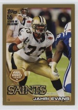 2010 Topps Gold /2010 Jahri Evans #319 Rookie RC 09gu