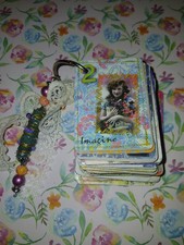 Handmade junk journaling card booklet/ Set of 37 journaling cards