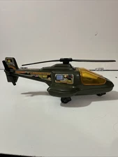 1990s American Plastic Toys Inc. Army/Military Style Helicopter RARE
