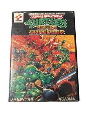 Turtles - Return of the Shredder (Sega Mega Drive JAP Japanisch) (vollständig)
