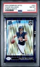 2024 Donruss Optic Caleb Williams Purple Shock #201 PSA 8