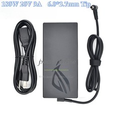 ASUS 180W 20V 9A Adapter Charger for ROG Zephyrus G GA502 GA502D 6.0 3.7mm Tip
