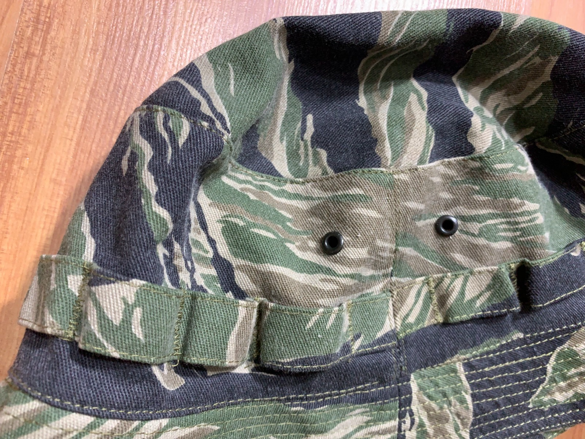 CAMO HAT , Tiger Stripe Boonie Hat Camoflauge 1963 , size 7 3/4 | eBay