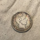 1902 Barber Quarter ~ Solid VG+ DR