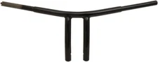 Drag Specialties 1-1/4in. Buffalo Radius T-Bar - 8in. - Gloss Black Motorcycle