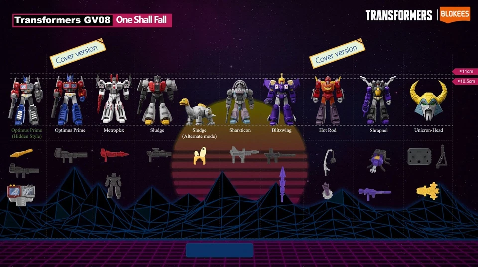 Blokees Transformers Optimus Prime Galaxy Version 08 Confirm Blind Box - Image 3 of 4