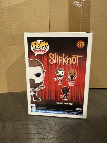 Funko Pop! Slipknot Jim Root Vinyl Figure #378 - Picture 5 of 9