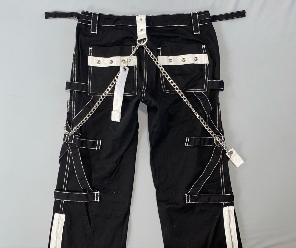 Tripp NYC AF6893 Zip Cuff Chained Heavyweight Bondage Pants