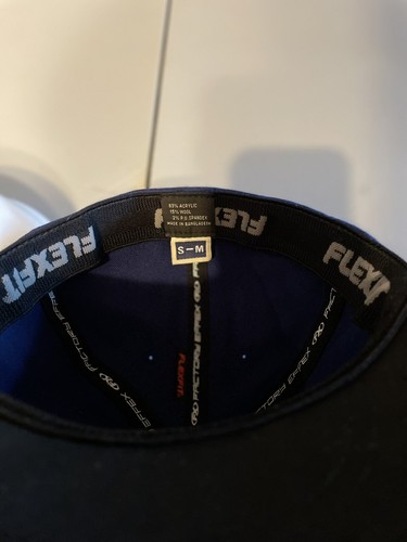 Suzuki FX Black/Blue S-M FlexFit Hat - Picture 7 of 8