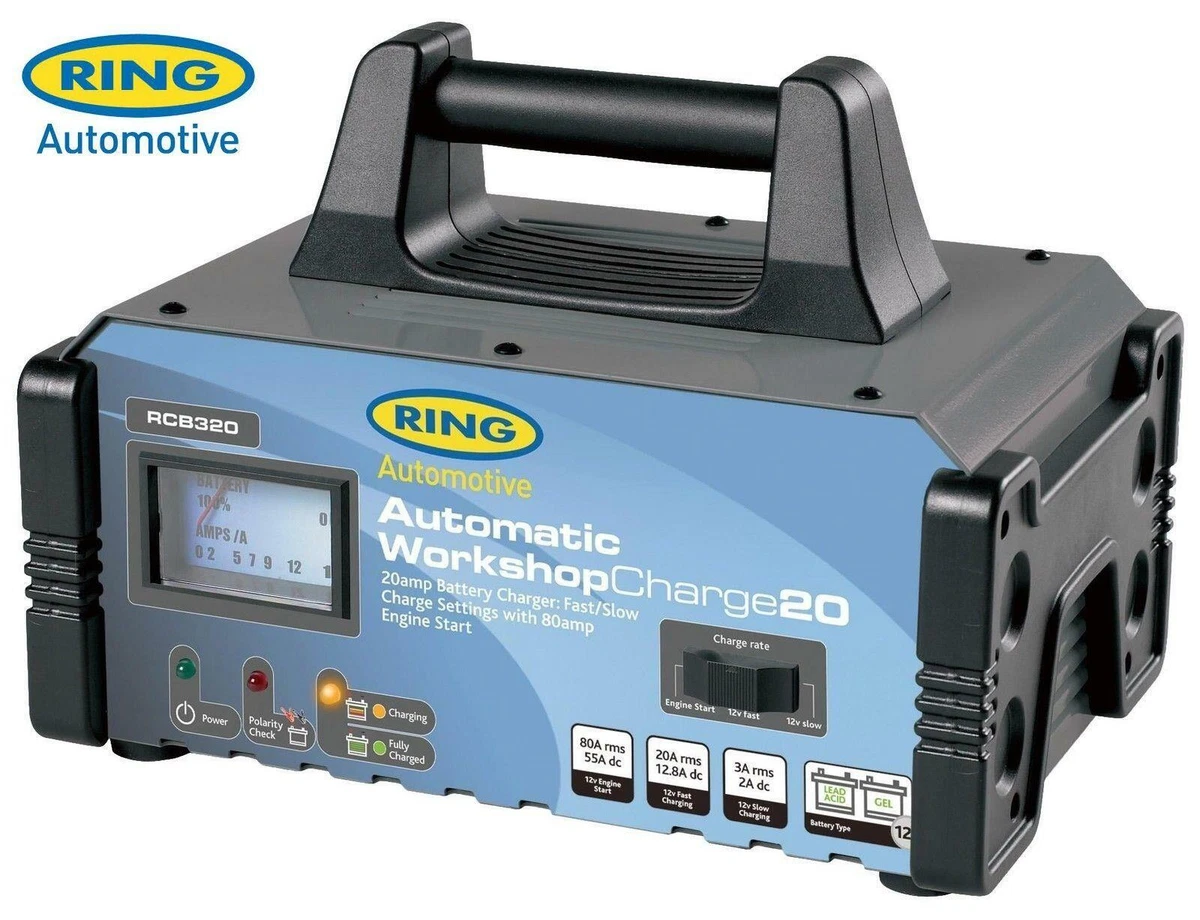 Ring car battery sale charger