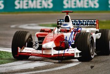 Olivier Panis "Toyota" Autogramm signed 20x30 cm Bild