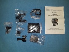 Waterproof Housing and Mounts for itek Action Pro Sports Camera