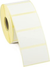 120 x Plain White Stickers. Self Adhesive address labels. 100x50mm. Sticky
