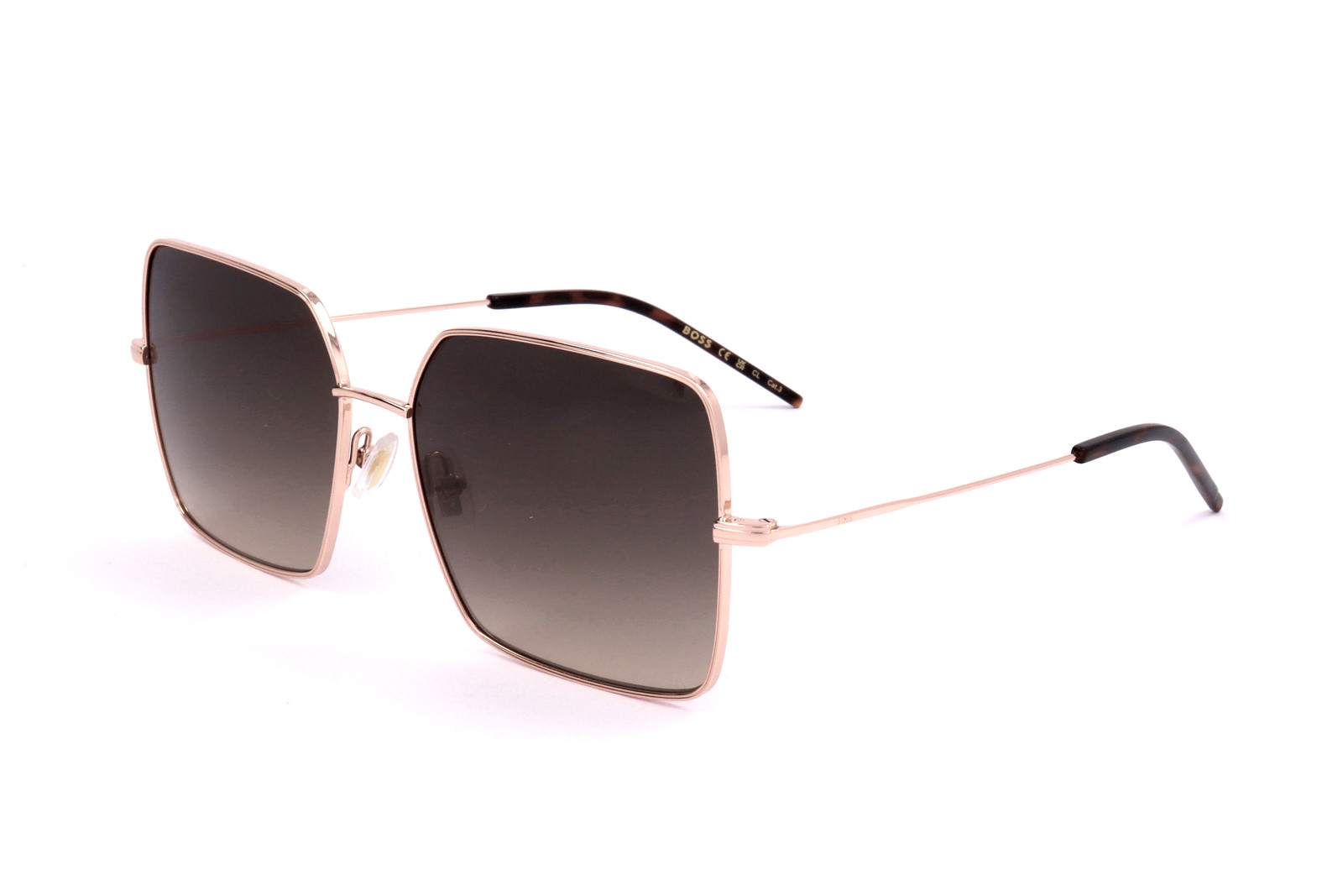 Солнцезащитные очки Hugo Boss женские 57-миллиметровые золотисто-медные BOSS1531-S-DDB-PR 8590₽