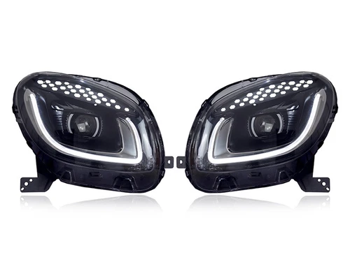 For Mercedes-Benz Smart 453 2014-2020 Clear LED Headlight Assembly Front Lamps - Bild 4 von 11
