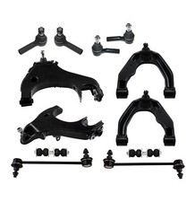 12 Pc Suspension Control Arms Sway Bar Link Tie Rod Ends Set for Nissan Frontier