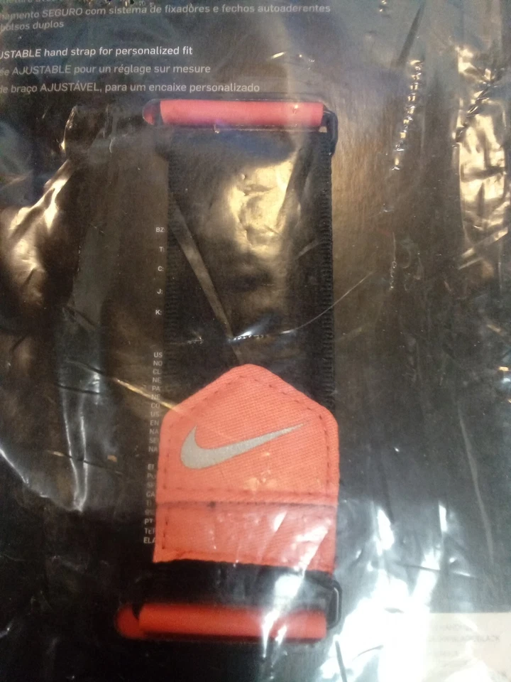 Braço Nike, alça ajustável capa de telefone de corrida, compatível com a maioria dos smartphones - Imagem 3 de 4