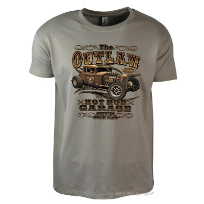 Auto T-Shirt Vintage US car Speedshop Kustom Garage V8 retro Werkstatt *1247 
