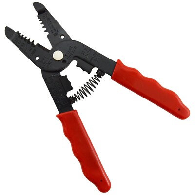 7-in-1 Hand Tool for 10-18 AWG Wire - Stripper, Cutter, Pliers, Wire Loop, Crimp