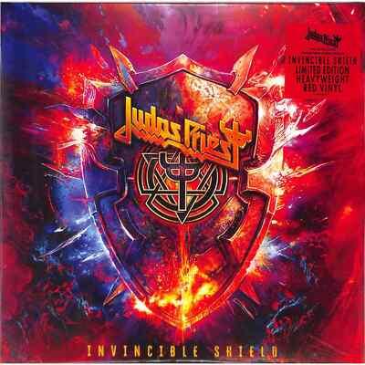 Judas Priest / INVINCIBLE SHIELD (Indie Red 2LP) Gloss Finish / Columbia Intern